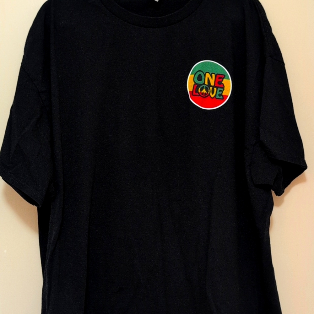 Jamaica American One Love T-shirt, Custom Print